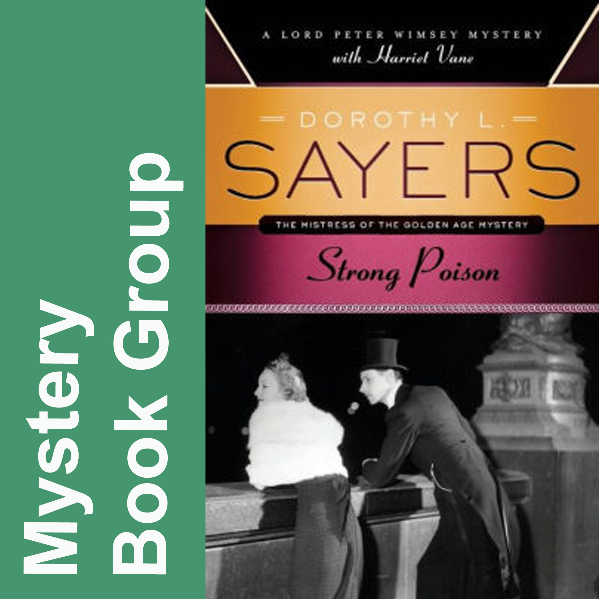 Mystery Book Group Strong Poison by Dorothy L. Sayers
