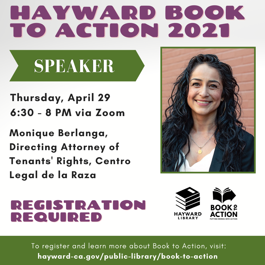 Speaker: Monique Berlanga on Equal Access to Housing & Eviction Protection April 29