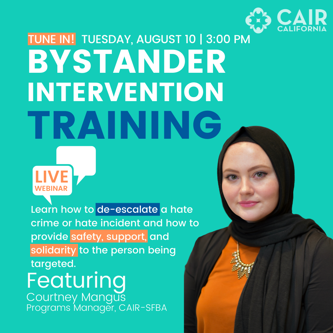 CAIR Bystander Intervention Training