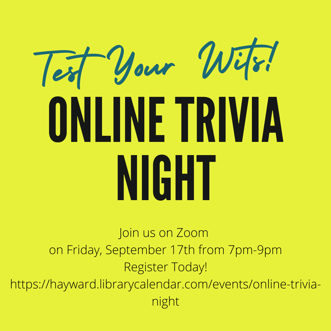 Test Your Wits!  Online Trivia Night