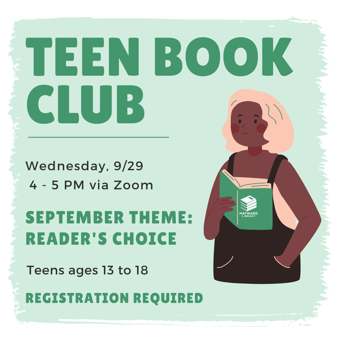 Teen Book Club Flyer