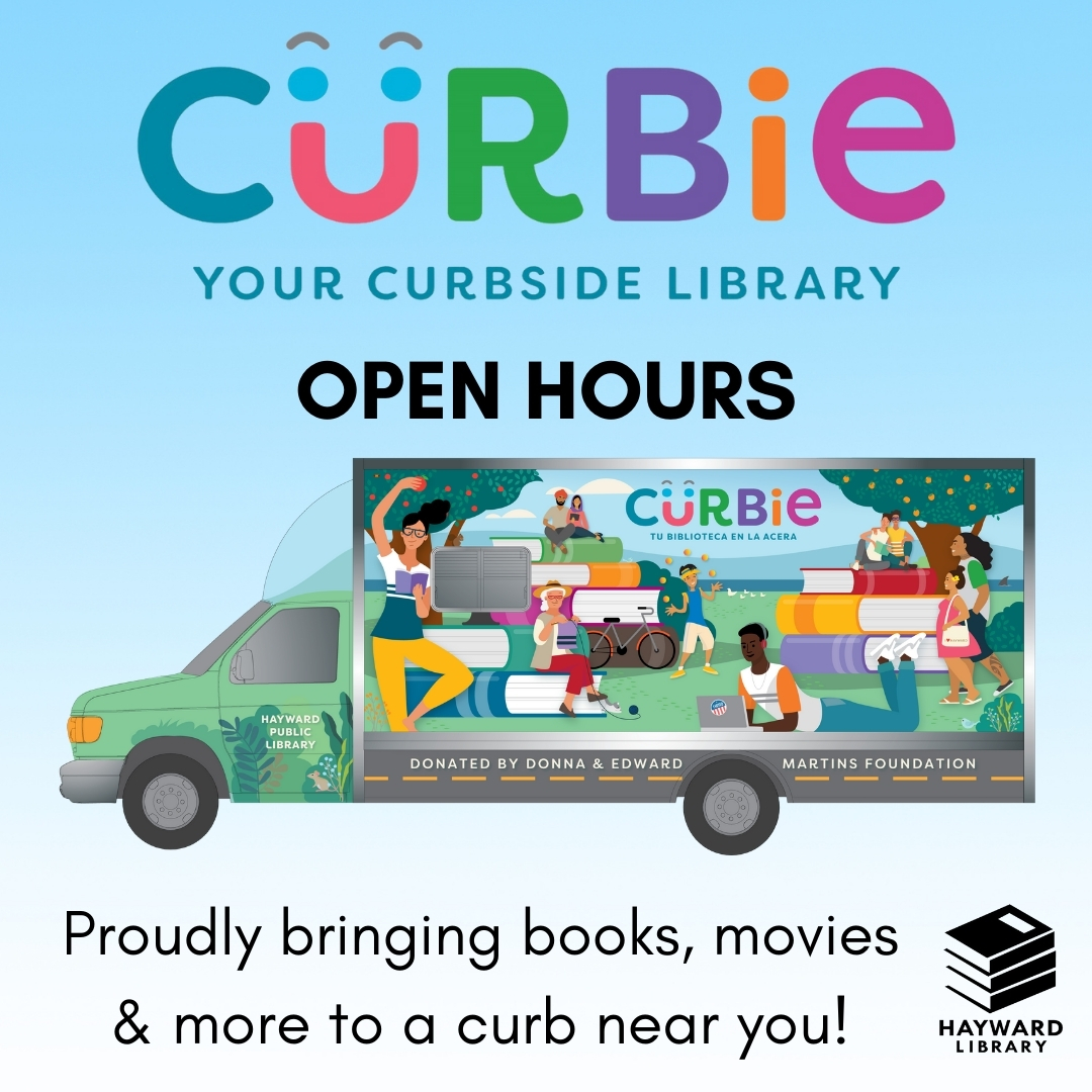 Curbie, your curbside library, open hours