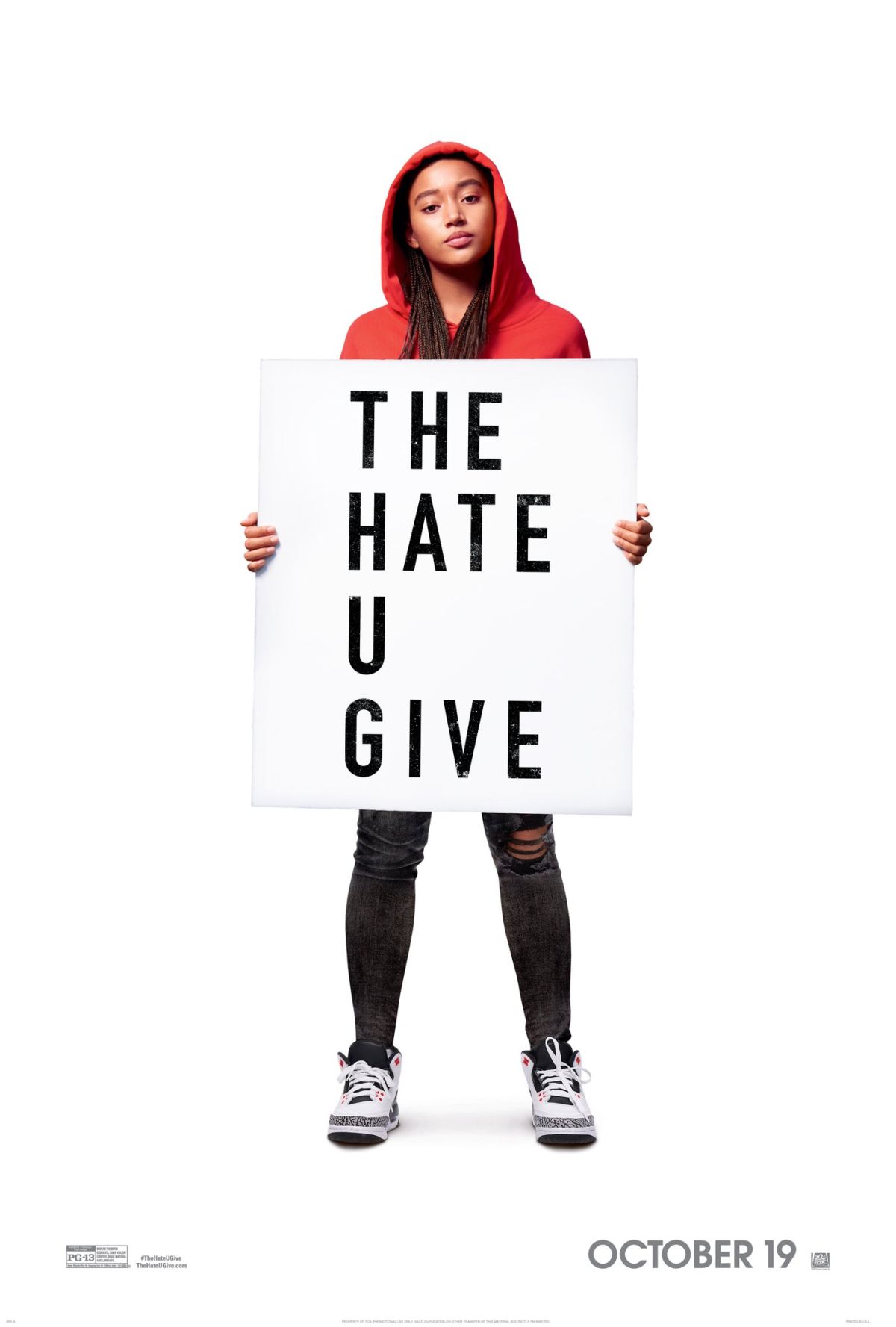 poster for The Hate U Give