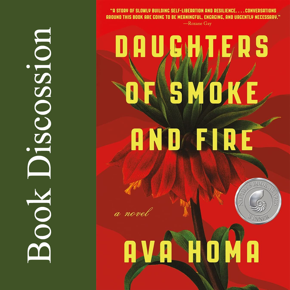 book discussion: daughters of smoke and fire by Ava Homa