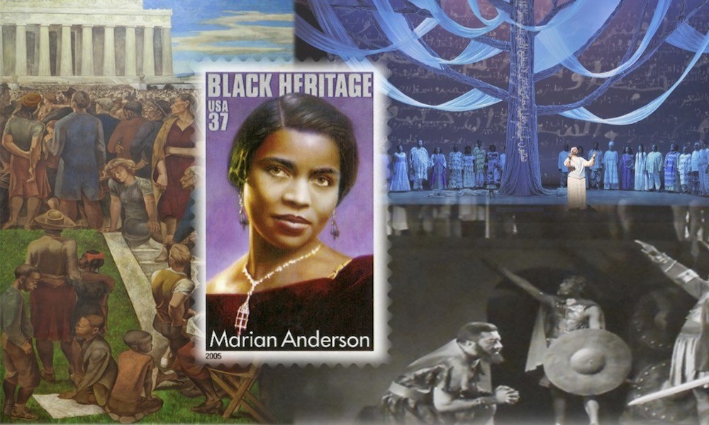 Black Heritage, Marian Anderson Stamp