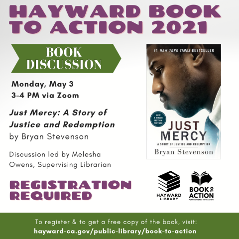 Just Mercy Book Discussion May 3