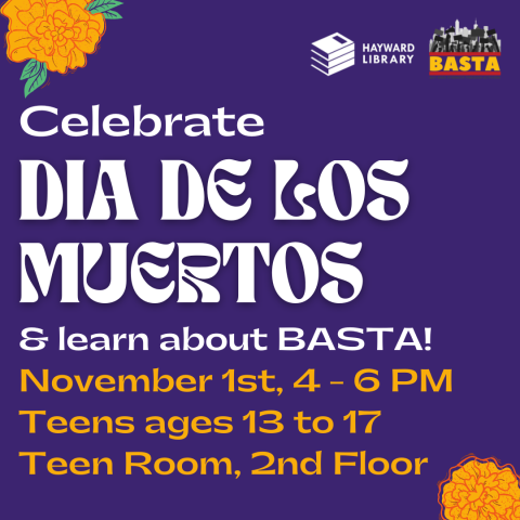 flyer for dia de los muertos event