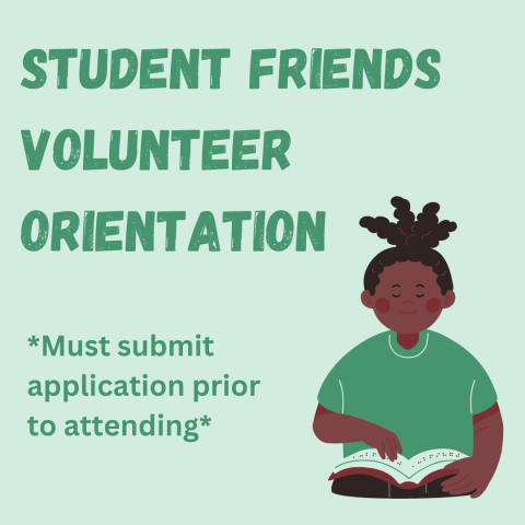 student friends volunteer orientation