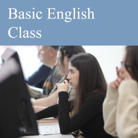 adult students in a class