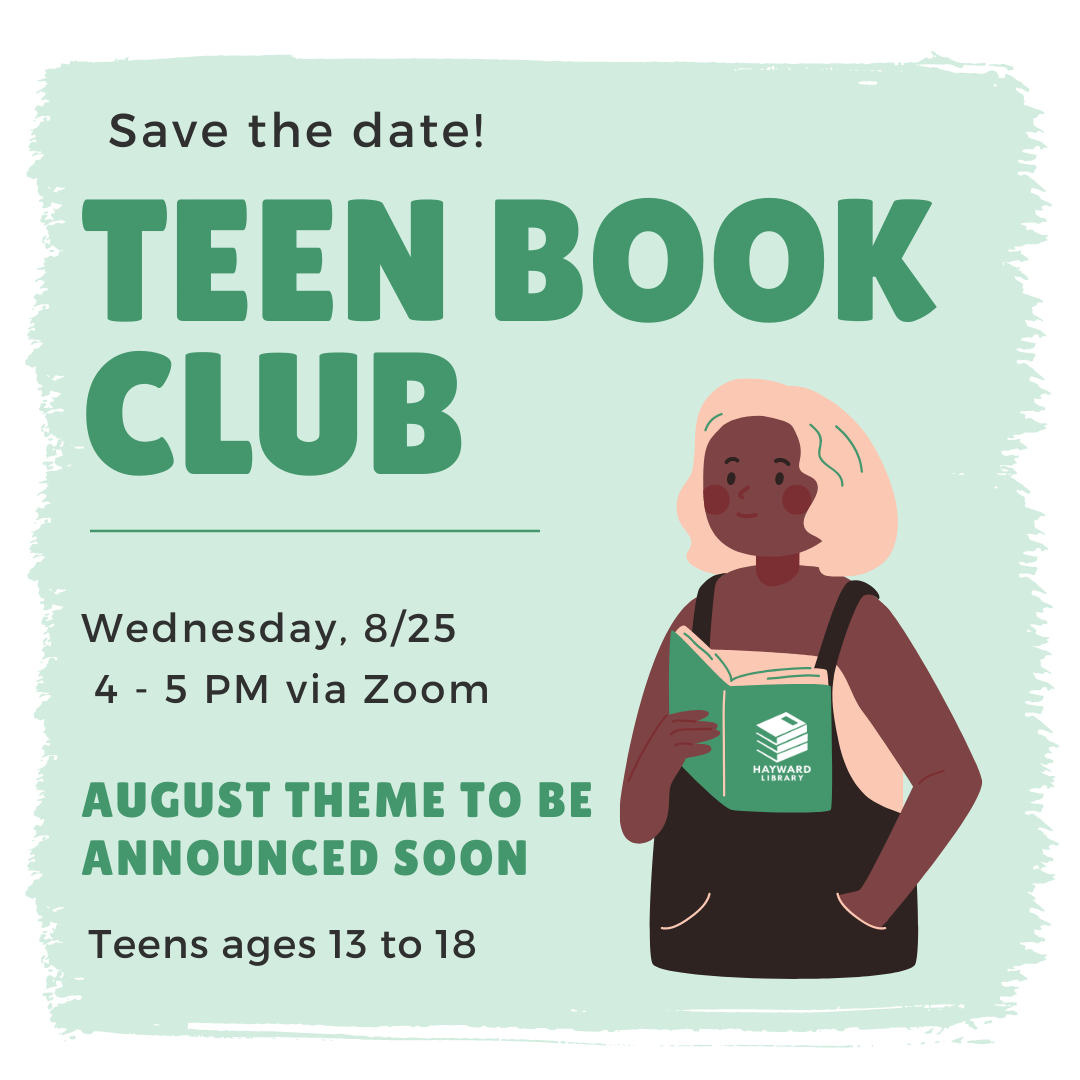 Teen Book Club Flyer