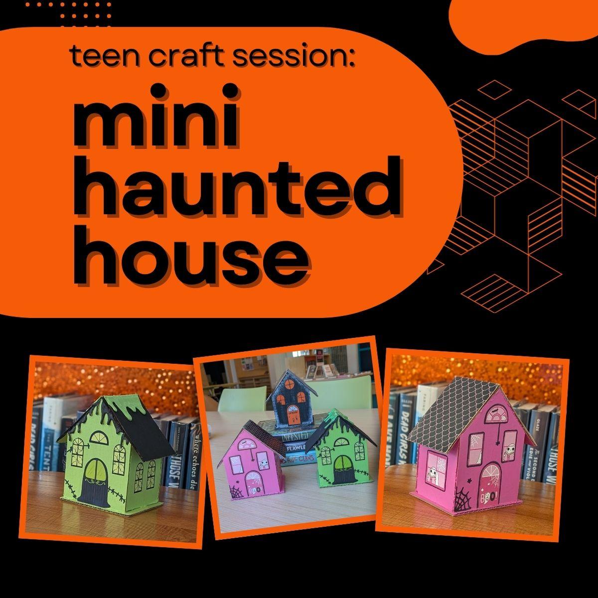 mini haunted houses