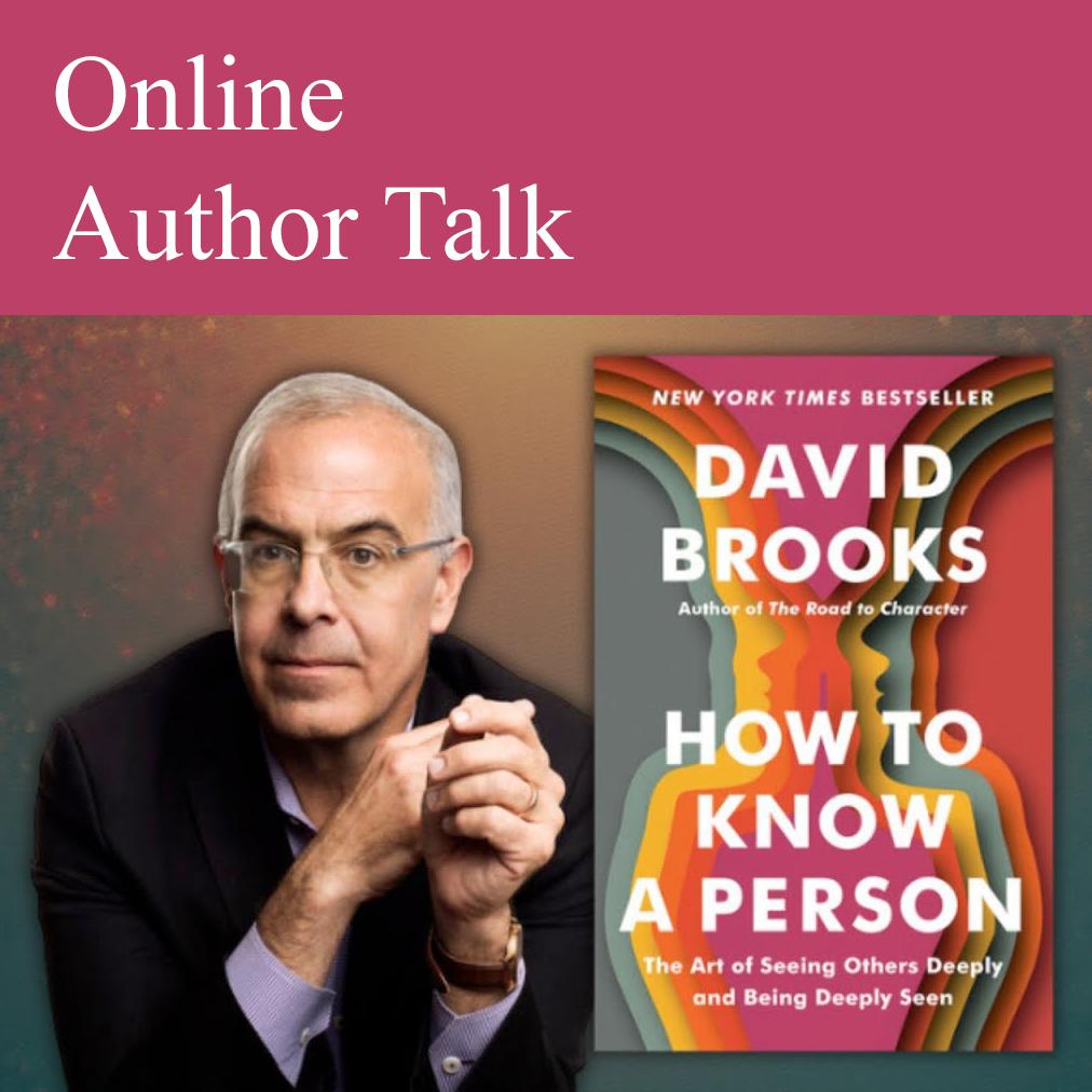 Author David Brooks