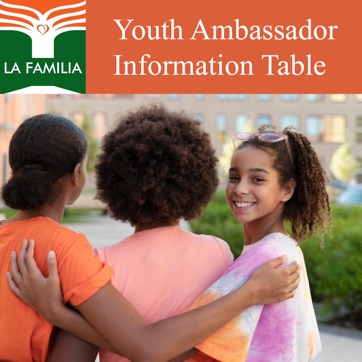 youth ambassador information table